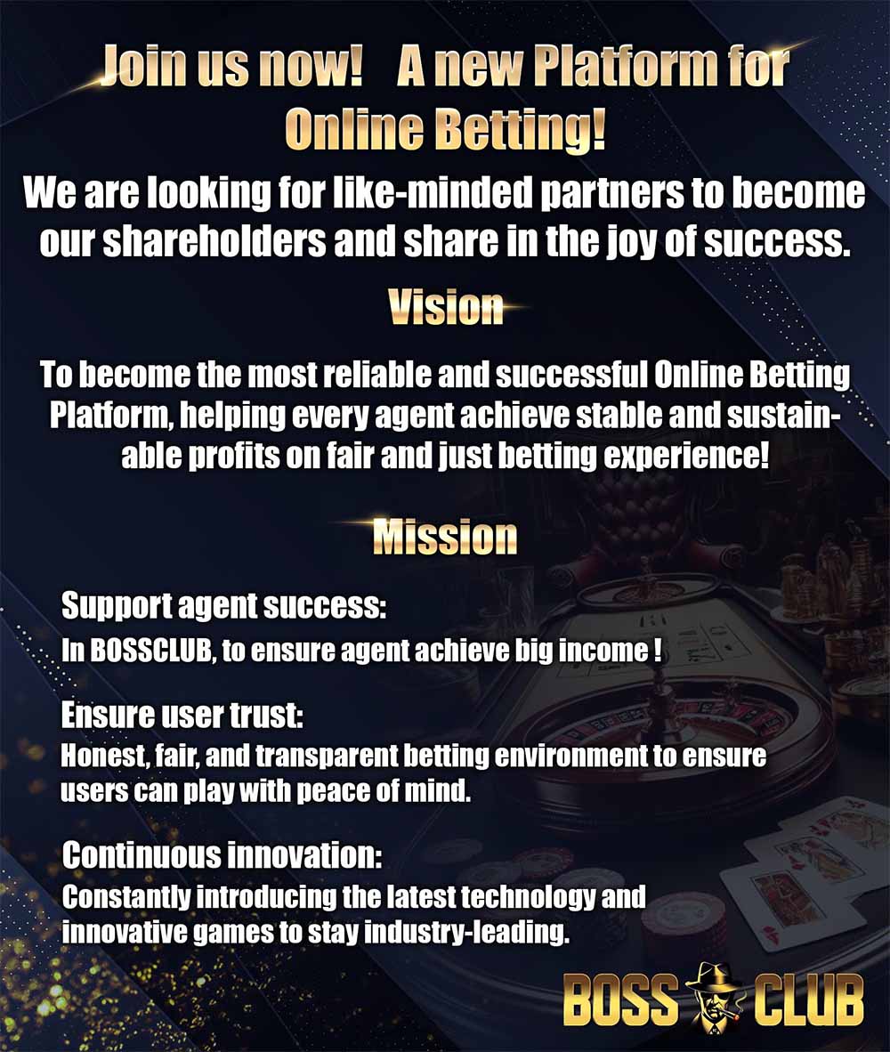 join bossclub agent weme to bc55 casino